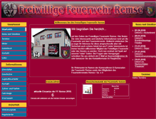 Tablet Screenshot of feuerwehr.remse.de